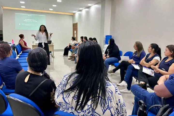 Agentes Comunitários de Saúde participam de oficina sobre incentivo à amamentação