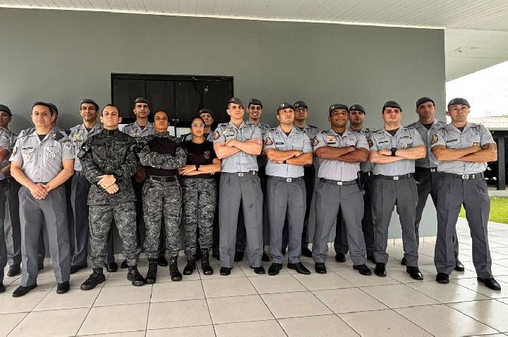 BPCHOQUE recebe turma do CAO da PM de São Paulo