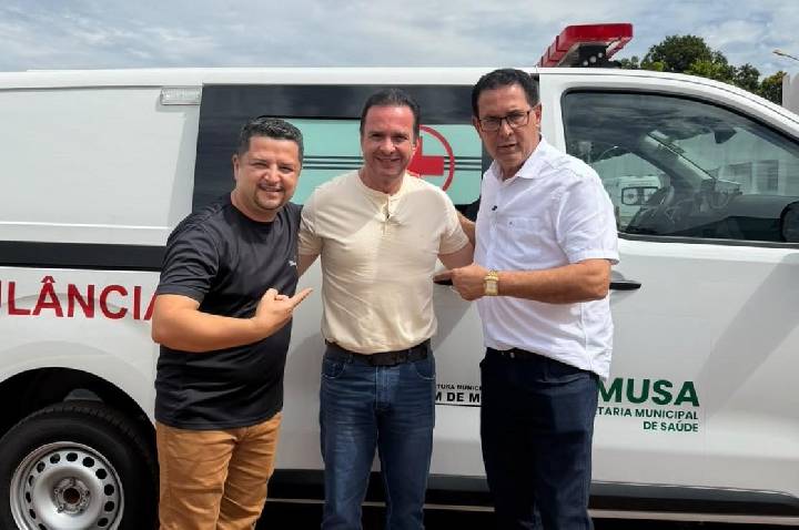 Com emenda do deputado Luís do Hospital, Rolim de Moura recebe nova ambulância