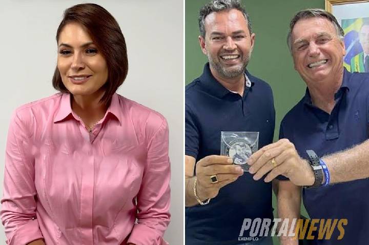 Ex-primeira-dama reforça apoio ao candidato do PL e deixa claro que Bruno é o nome escolhido pelo ex-presidente para disputar uma das vagas de Rondônia no Senado