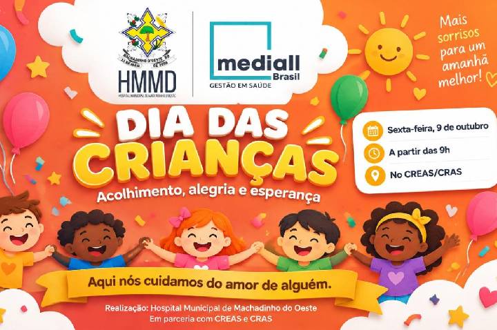 Hospital Municipal de Machadinho D'Oeste leva Dia das Crianças a crianças em vulnerabilidade social