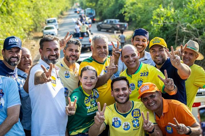 Marcos Rogério e vice de Flávio Bolsonaro mobilizam multidões pelo interior de Rondônia
