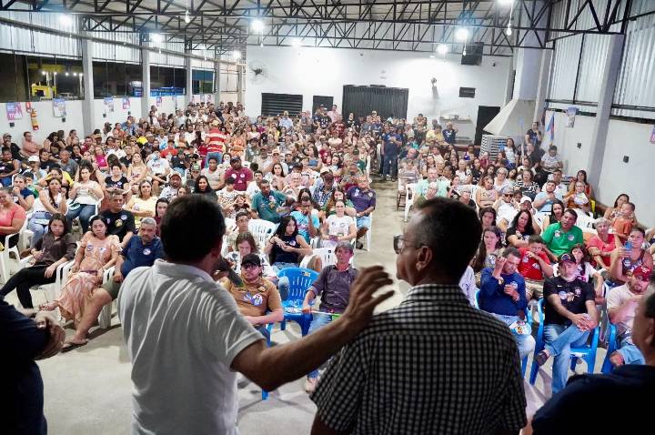 Vale do Paraíso reforça apoio à caminhada de Laerte Gomes