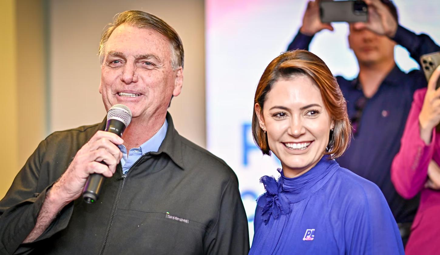 Quaest: Michelle e Tarcísio lideram entre nomes da direita para 2026