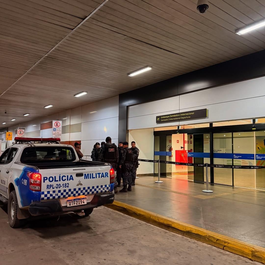 PolíciaEsquadrão antibomba do BOPE é acionado após bolsa ser jogada no Aeroporto em Porto Velho