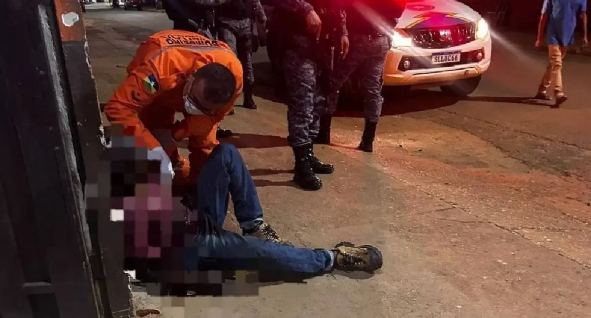 Homem esfaqueado em Vilhena é resgatado em estado grave