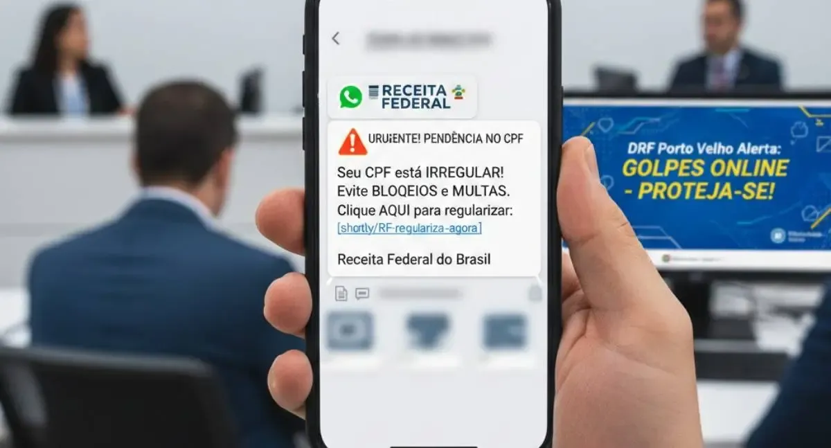 DRF Porto Velho Alerta sobre Golpes de CPF no WhatsApp
