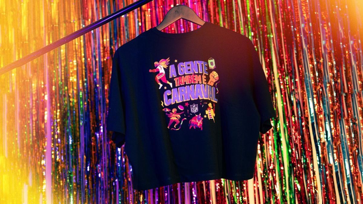 Às vésperas do Super Bowl, NFL lança coleção inspirada no carnaval