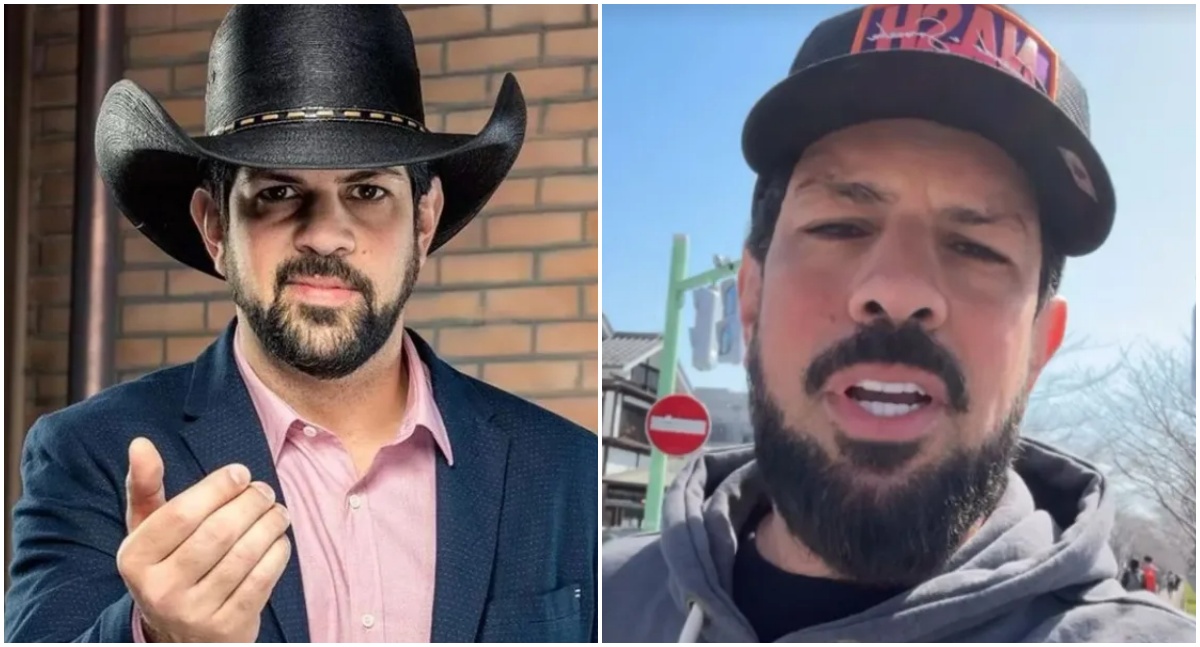 Cantor sertanejo Sorocaba escapa por pouco de bombardeio em aeroporto de Dubai: veja vídeo