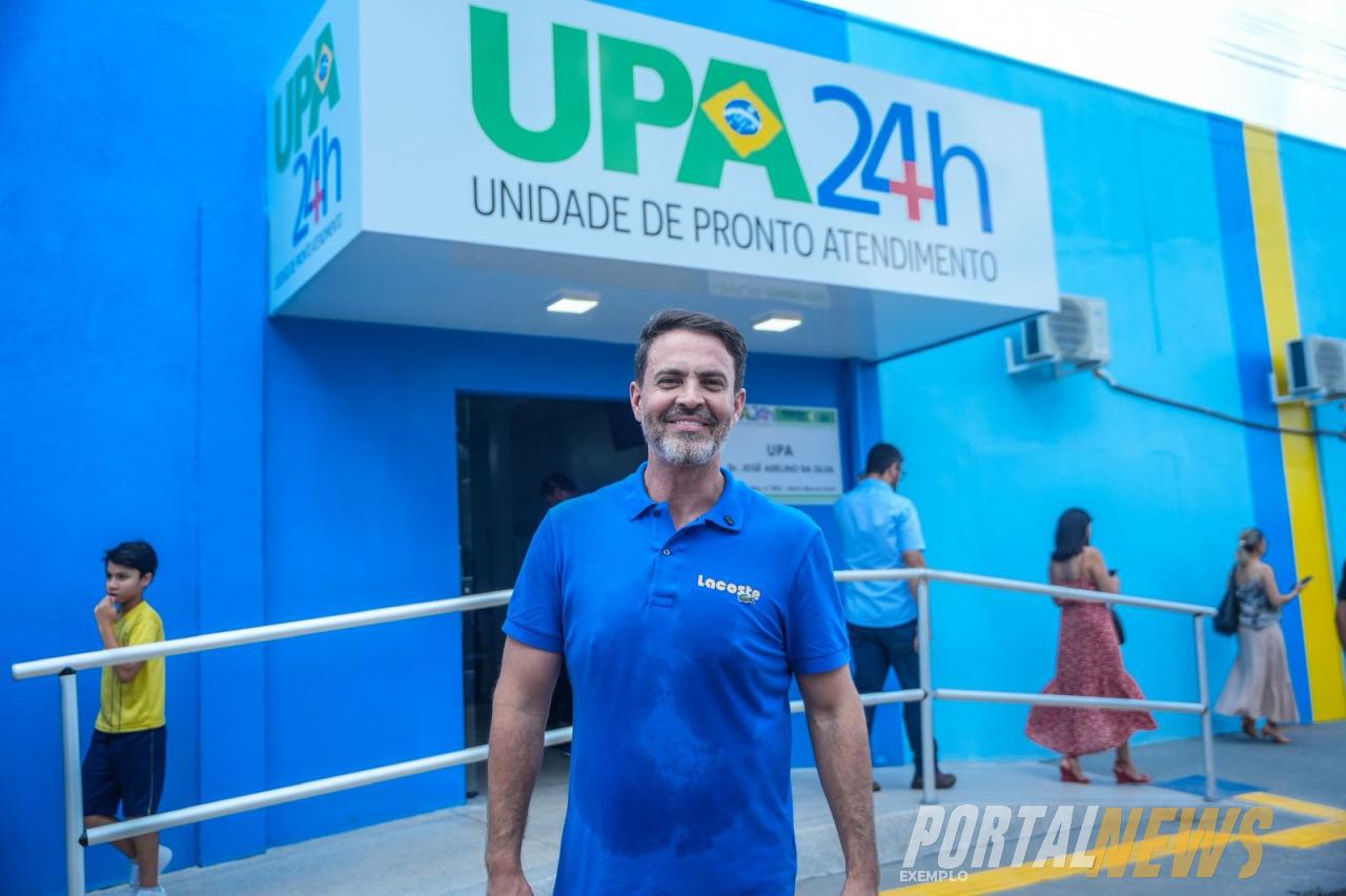 Léo Moraes inaugura nova UPA e Porto Velho passa a contar com três unidades 24h