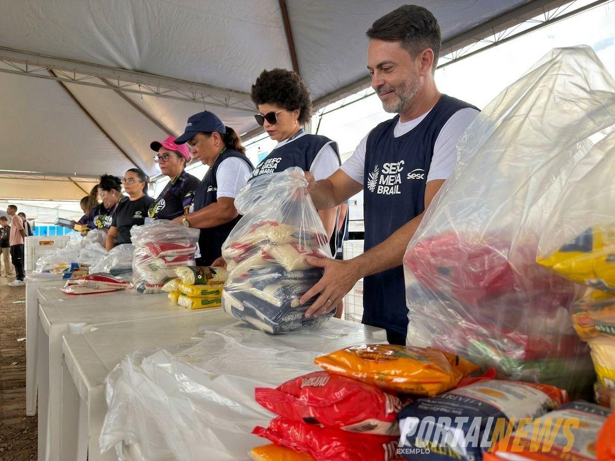 Prefeitura de Porto Velho arrecada mais de 11 toneladas e reforça solidariedade popular