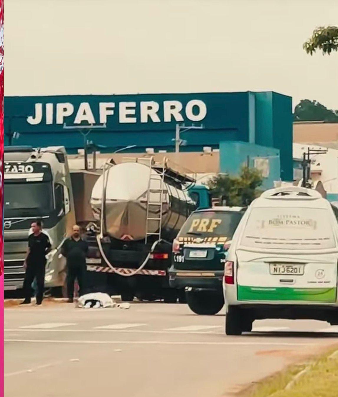 Colisão entre moto e caminhão deixa mulher morta em Ji-Paraná