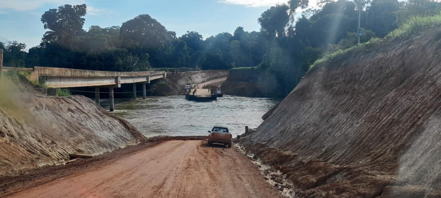 ALERTA TCE-RO: ponte condenada sobre o Rio da Vala mantém cobrança ao DER por prejuízo milionário