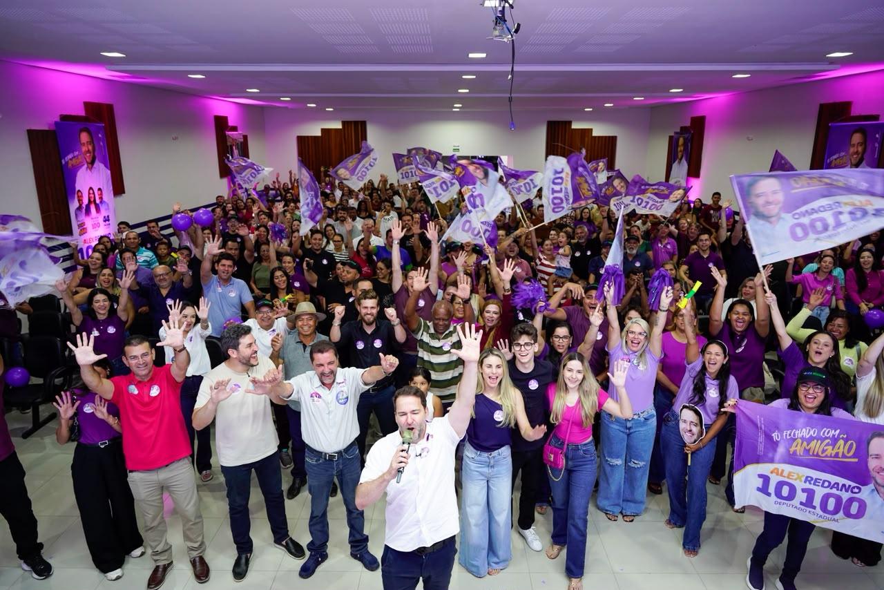 Ariquemes abraça lançamento da candidatura de Alex Redano à reeleição