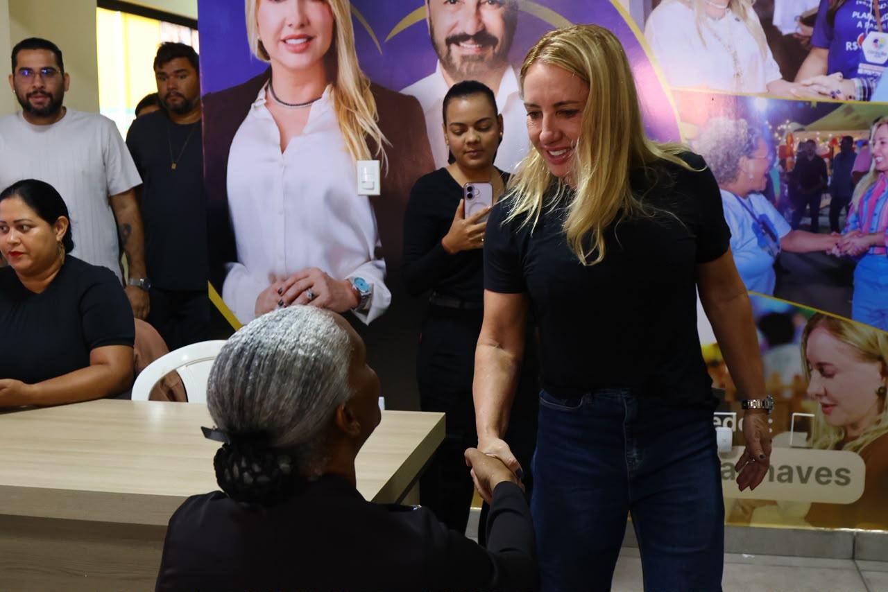 Ieda Chaves ouve demandas de lojistas de Porto Velho e promete diálogo sem promessas vazias