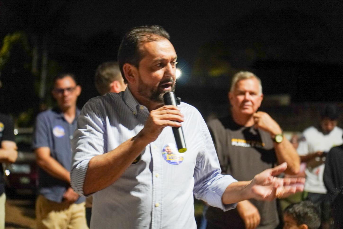 Laerte Gomes intensifica agenda de campanha com encontros em Pimenta Bueno e Vilhena