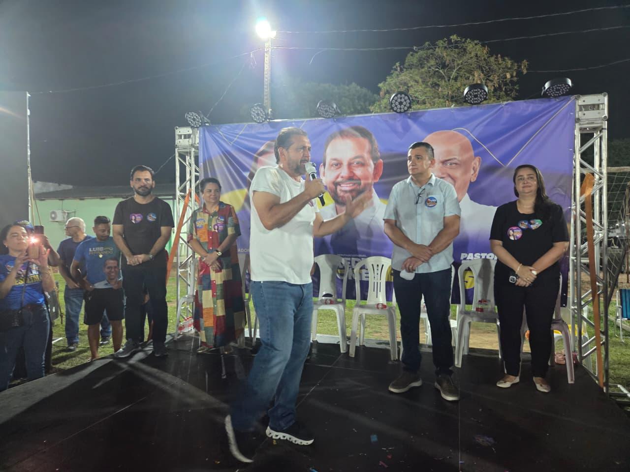 Laerte Gomes reúne multidão em Porto Velho