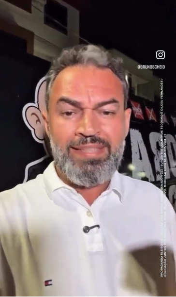 Bruno Scheid denuncia falsificação de sua voz em vídeo com ofensa racista